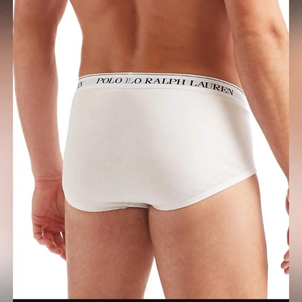 * Polo Ralph Lauren men's cotton Mid Rise briefs 2pack
